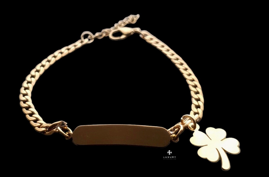 Pulsera Fina Trébol