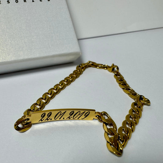 Pulsera Fina Eslabones
