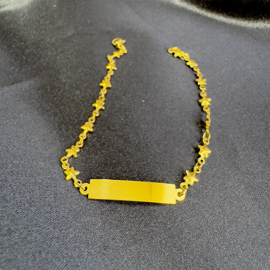 Pulsera Fina Estrellas