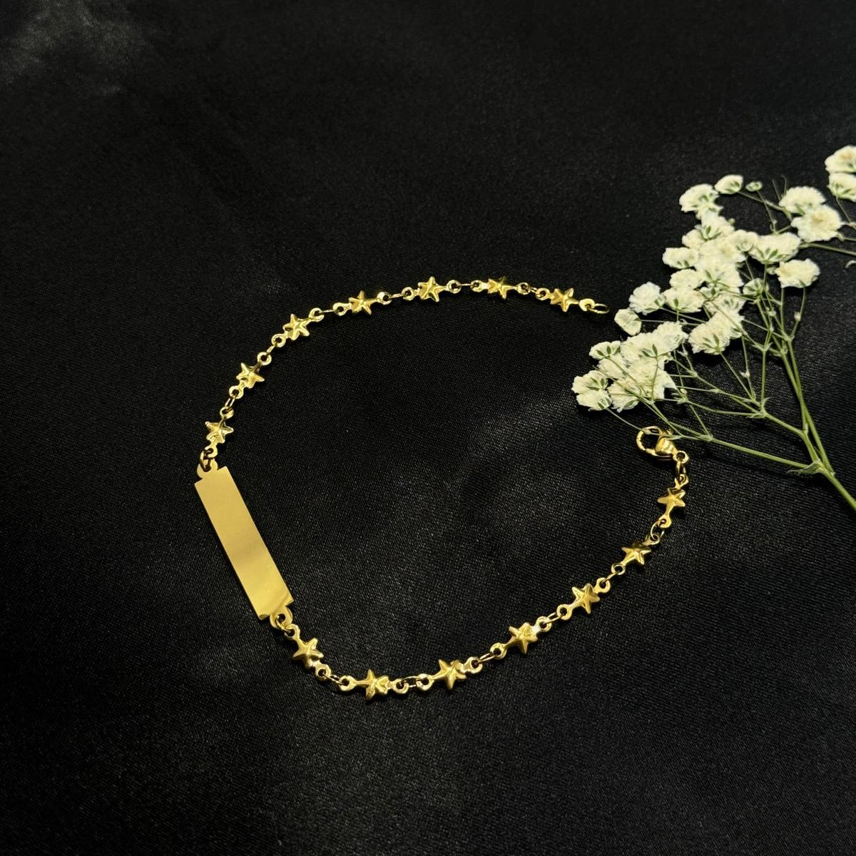 Pulsera Fina Estrellas