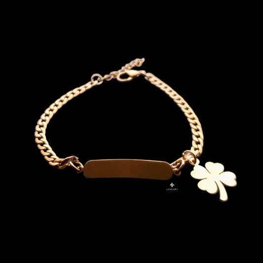 Pulsera Fina Trébol